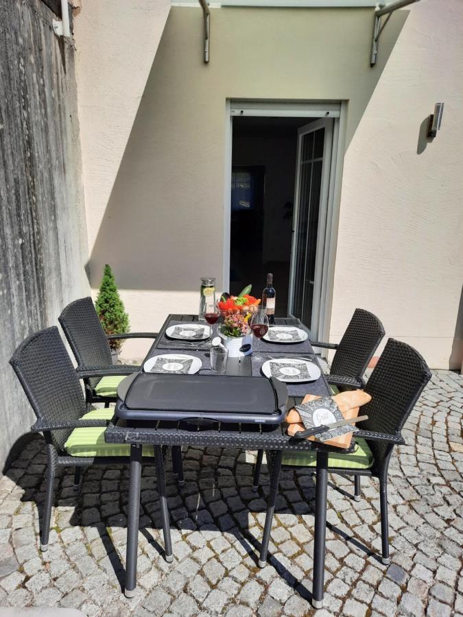 Ferienwohnung Sonnenschein Burgau Bagian luar foto